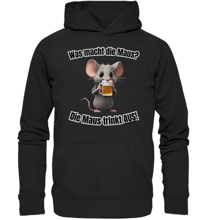 Was macht die Maus? - Basic Unisex Hoodie - BlazeShirtz