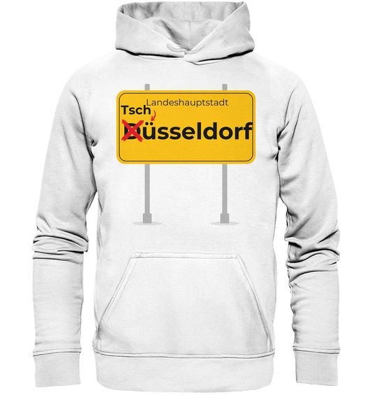 Tschüsseldorf - Basic Unisex Hoodie - BlazeShirtz